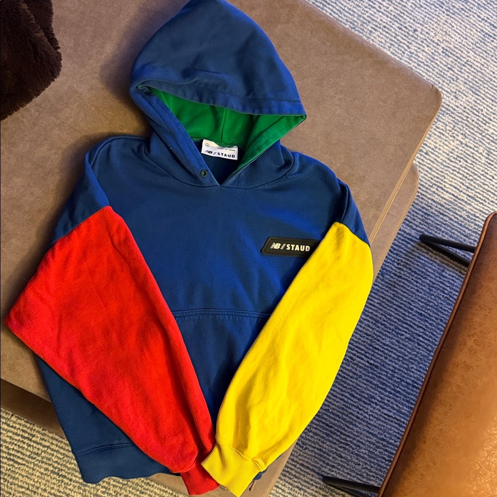 STAUD Blue and Green Garment